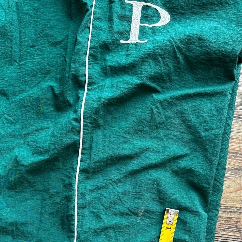 Vtg Score Soccer Windbreaker Nylon L Pants Green ODP Olympic Development Program